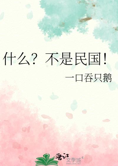 什么?不是民国!by一口吞只鹅番外