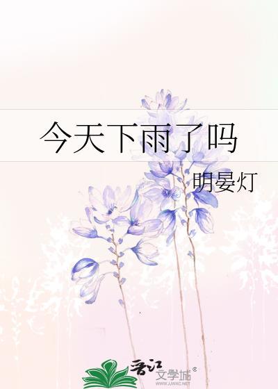 今天下雨了吗英文